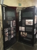 The history of the church is on the display boards
