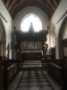 The Nave and Altar showing the choir stalls